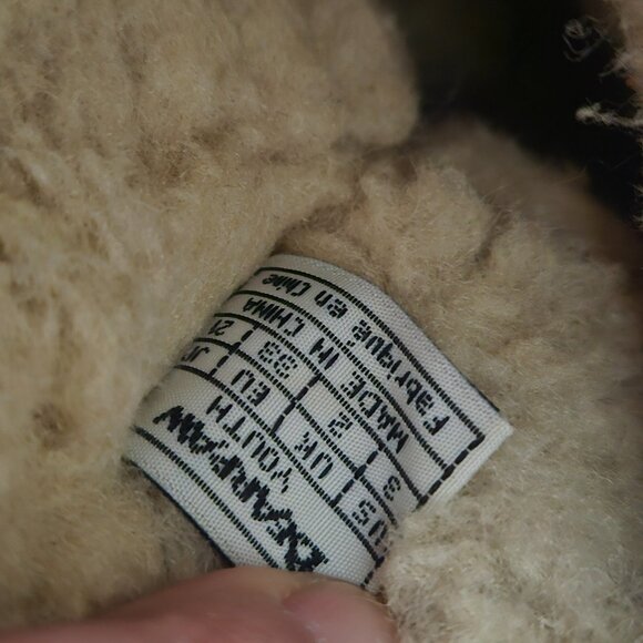 Bearpaw Eva Youth Winter Snow Boots Girls 3 Brown Suede Pull On Round Toe Sherpa - Picture 8 of 11